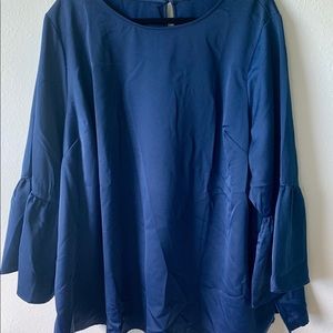 Royal Navy Blue QVC 3X Top